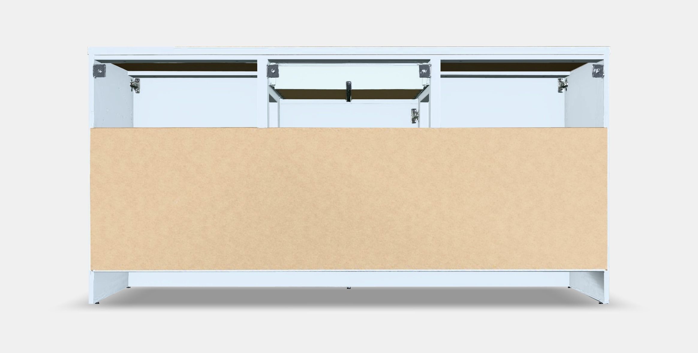 KNOXHULT Base cabinet with doors and drawer 2 Low-poly 3D model_15