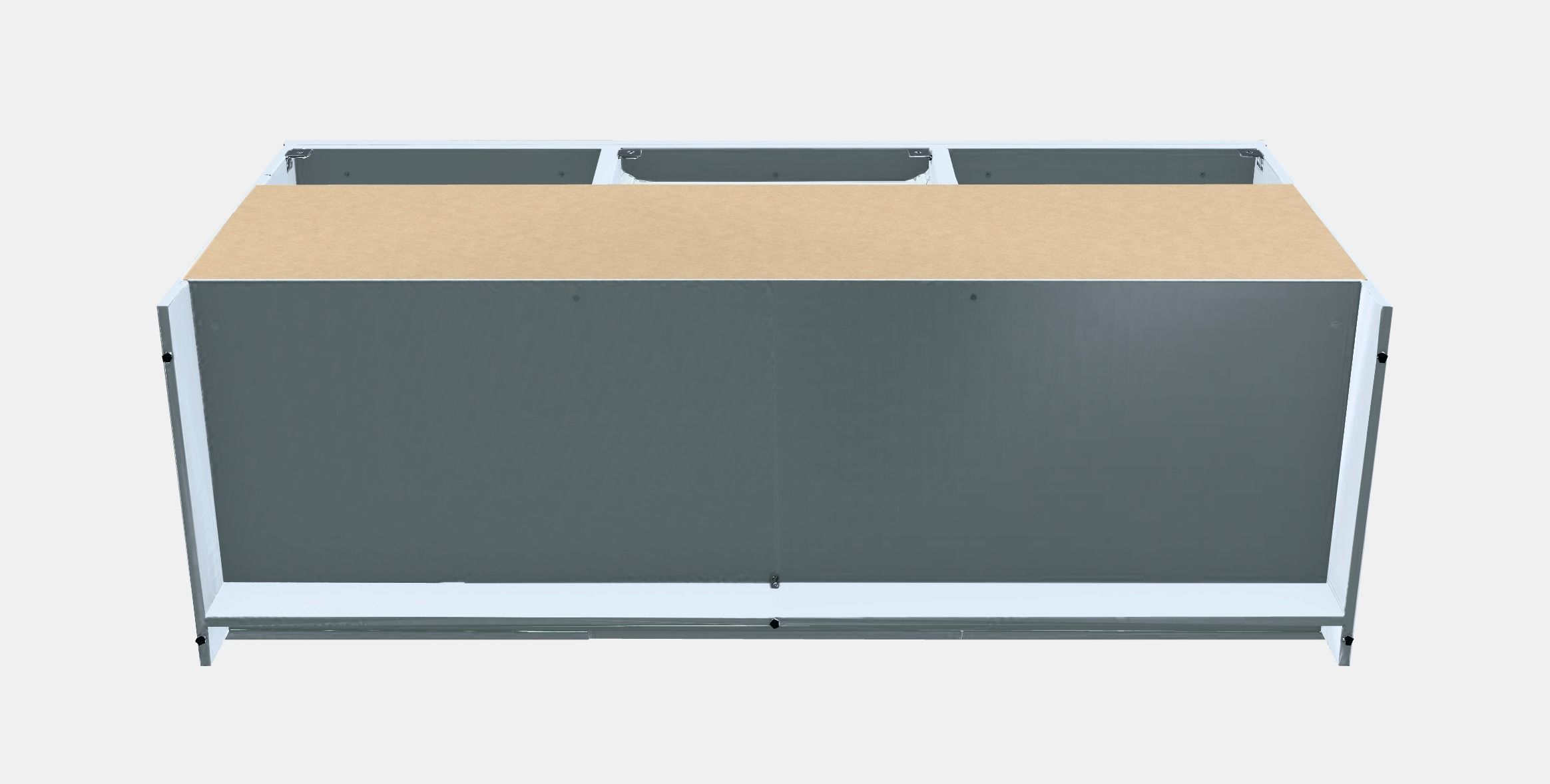 KNOXHULT Base cabinet with doors and drawer 2 Low-poly 3D model_8