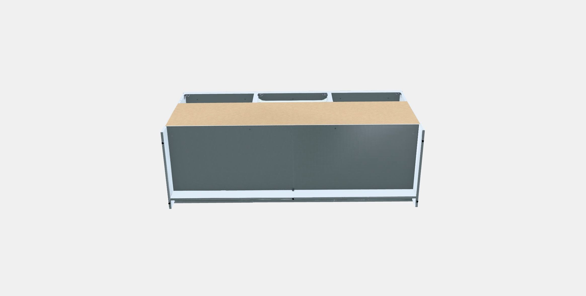 KNOXHULT Base cabinet with doors and drawer 2 Low-poly 3D model_7