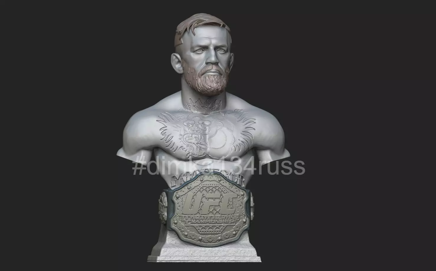 conor mcgregor 3D print model