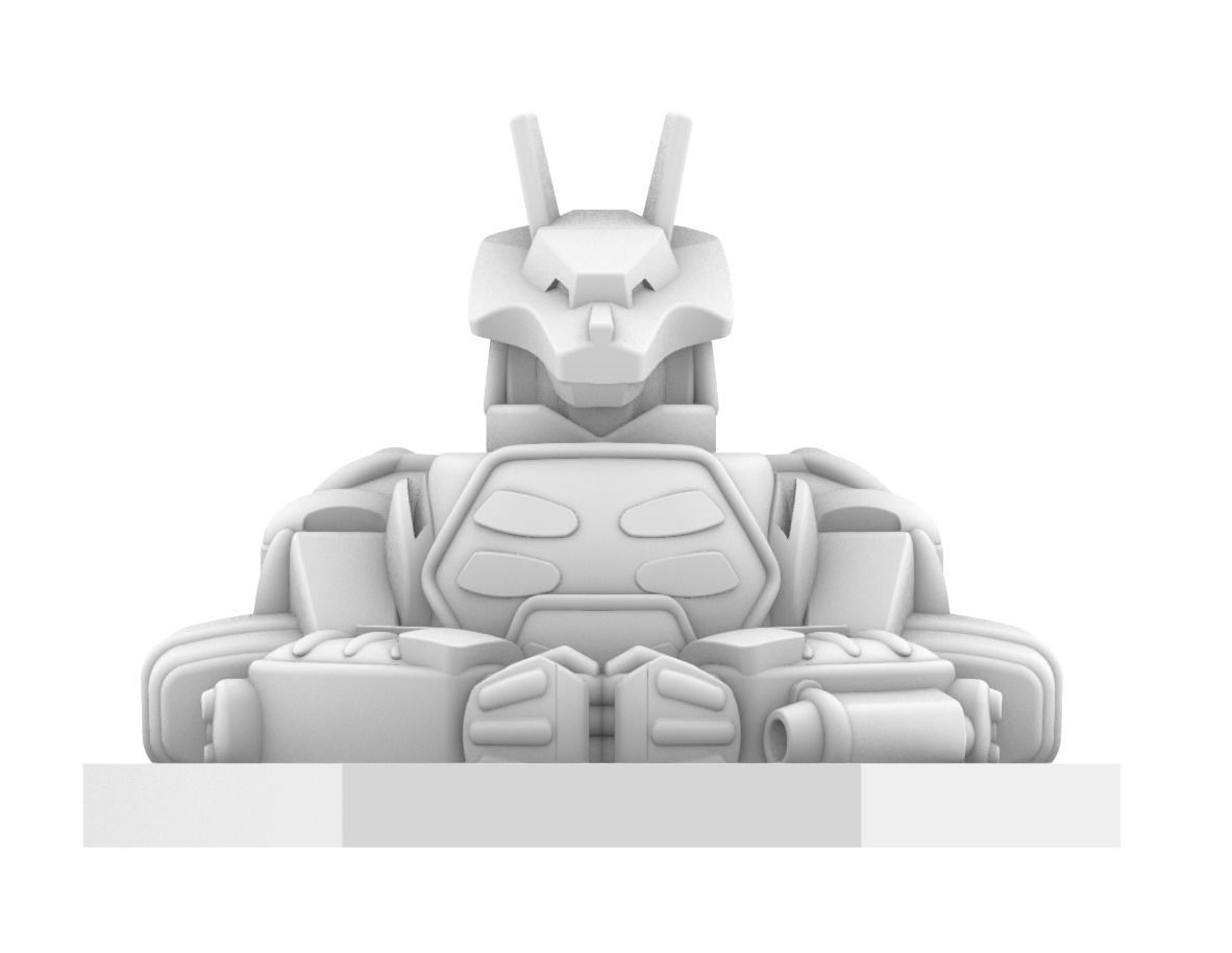 DIGIMON FRONTIER INSPIRED HUMAN SPIRIT GOOD COMPLETE SET 3D print model_4