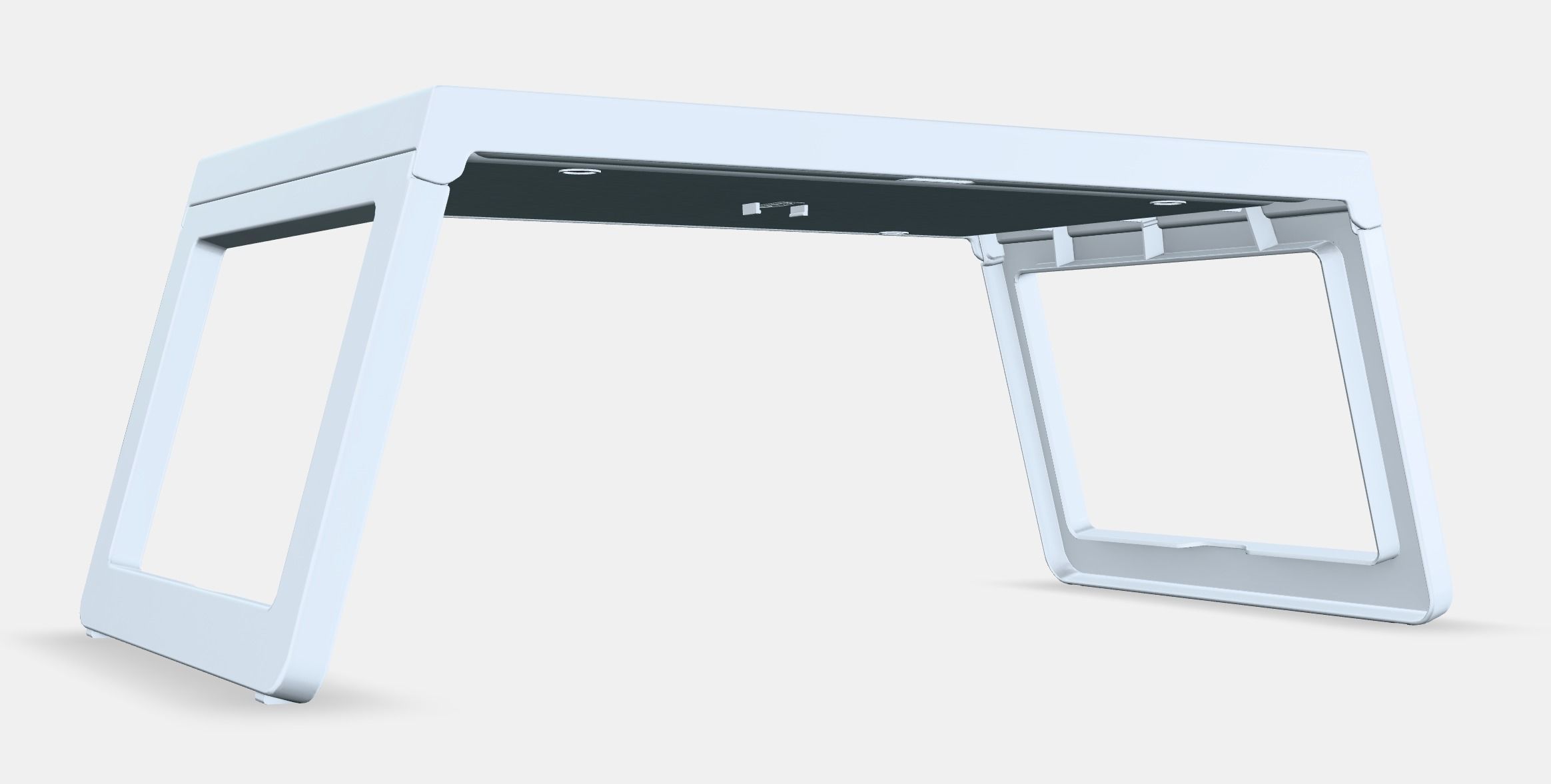KLIPSK Bed tray 1 Low-poly 3D model_3
