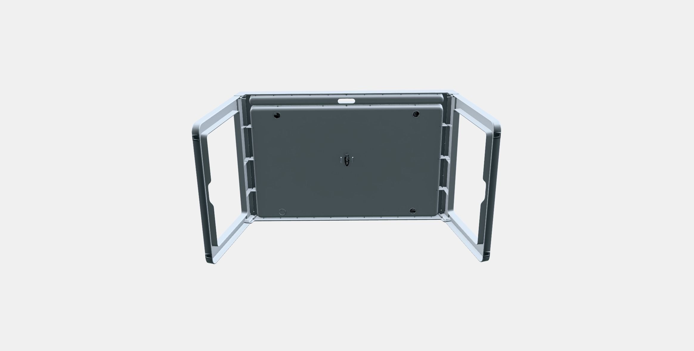 KLIPSK Bed tray 1 Low-poly 3D model_8