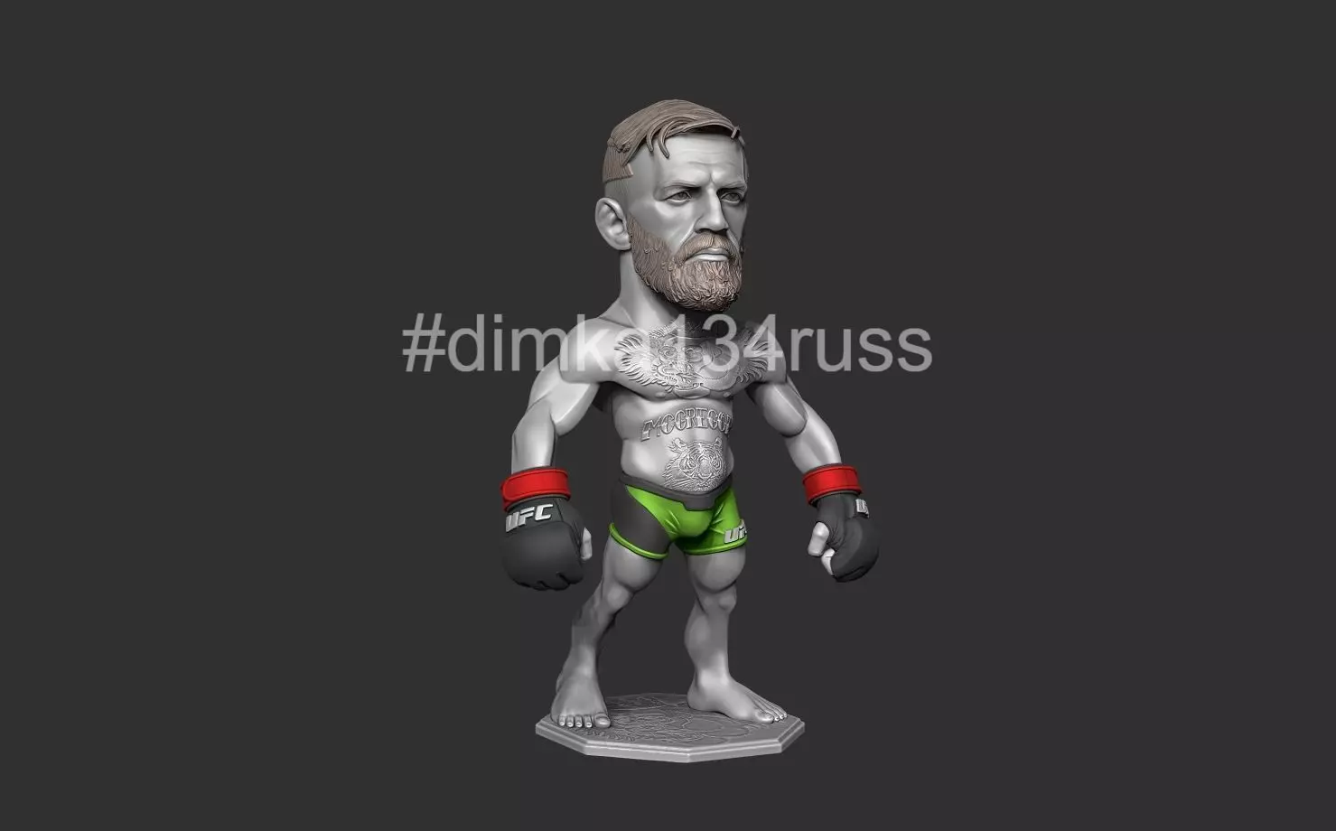 Conor McGregor 3D print model