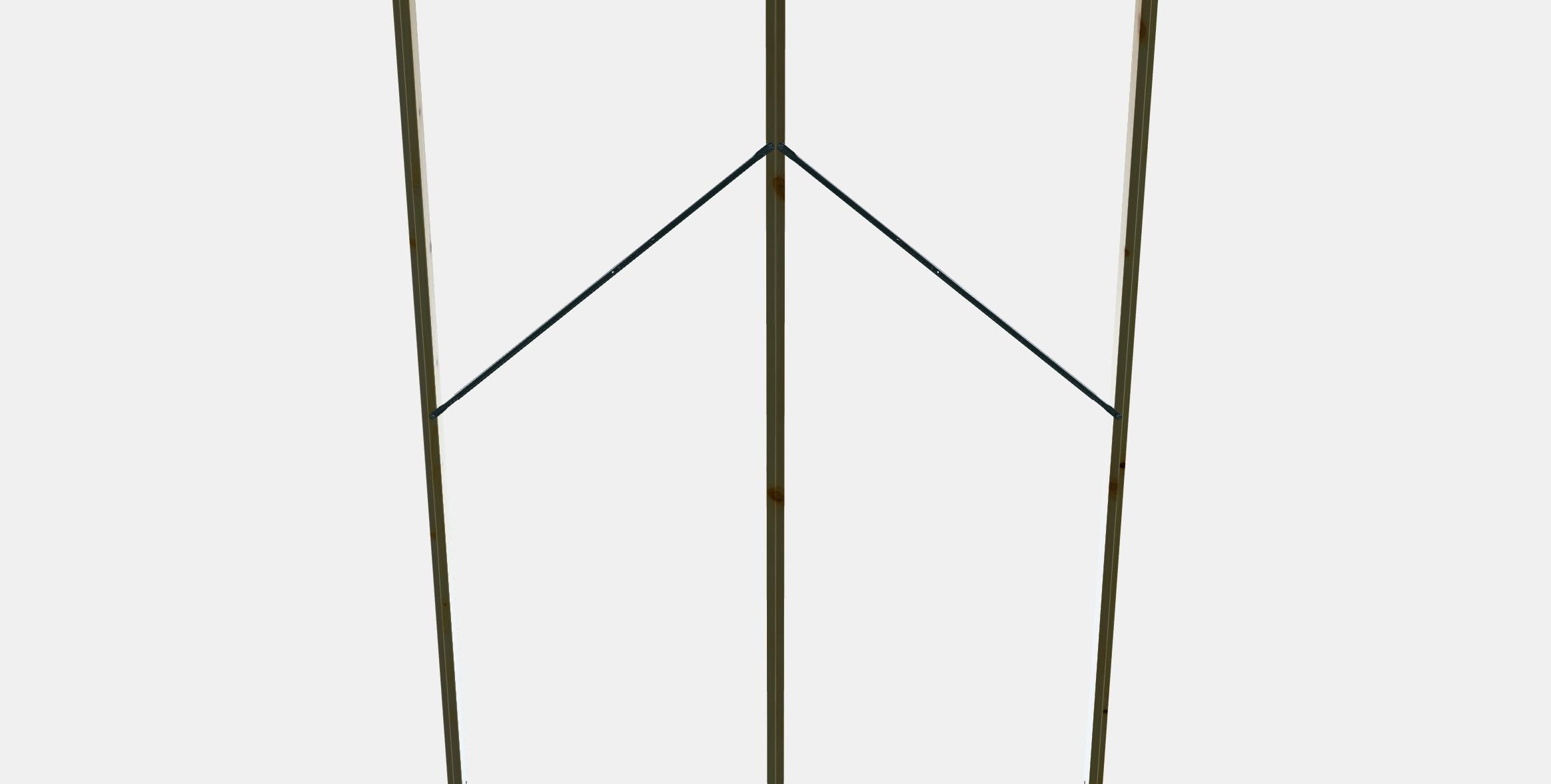 NEIDEN Bed frame 2 Low-poly 3D model_9