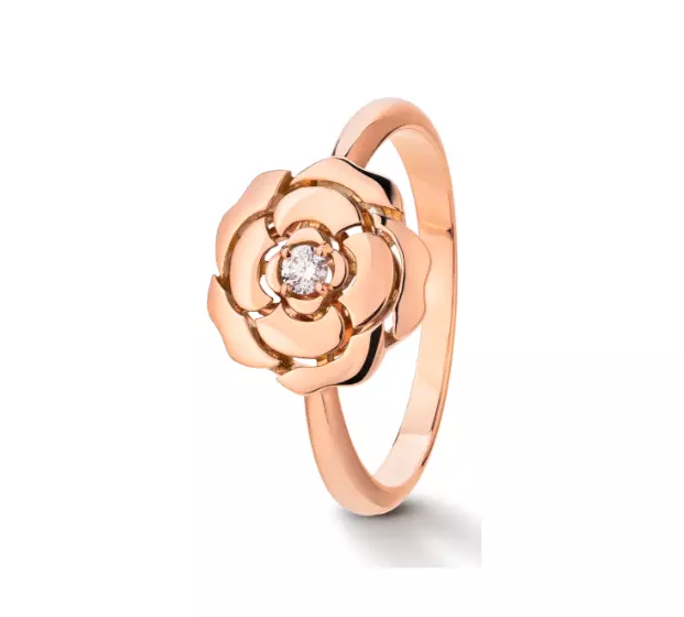 CAMELIA RING 3D print model_0