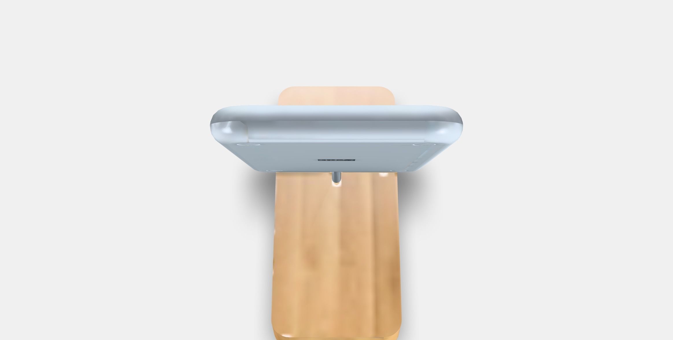 NORDMARKE Wireless charging stand Low-poly 3D model_5