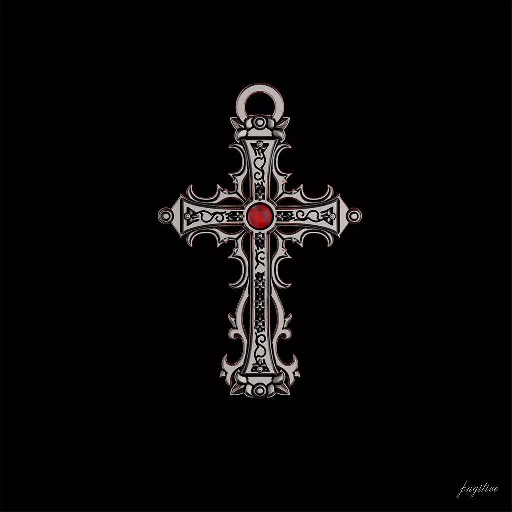 Gothic Cross 3D print model