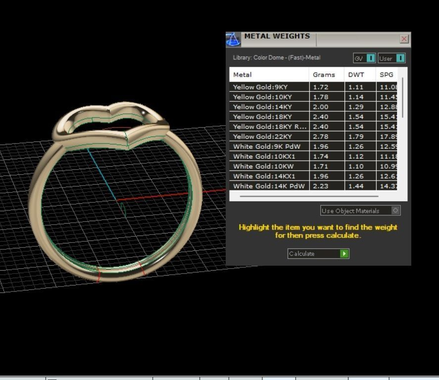 Heart ring 21 3D print model_10