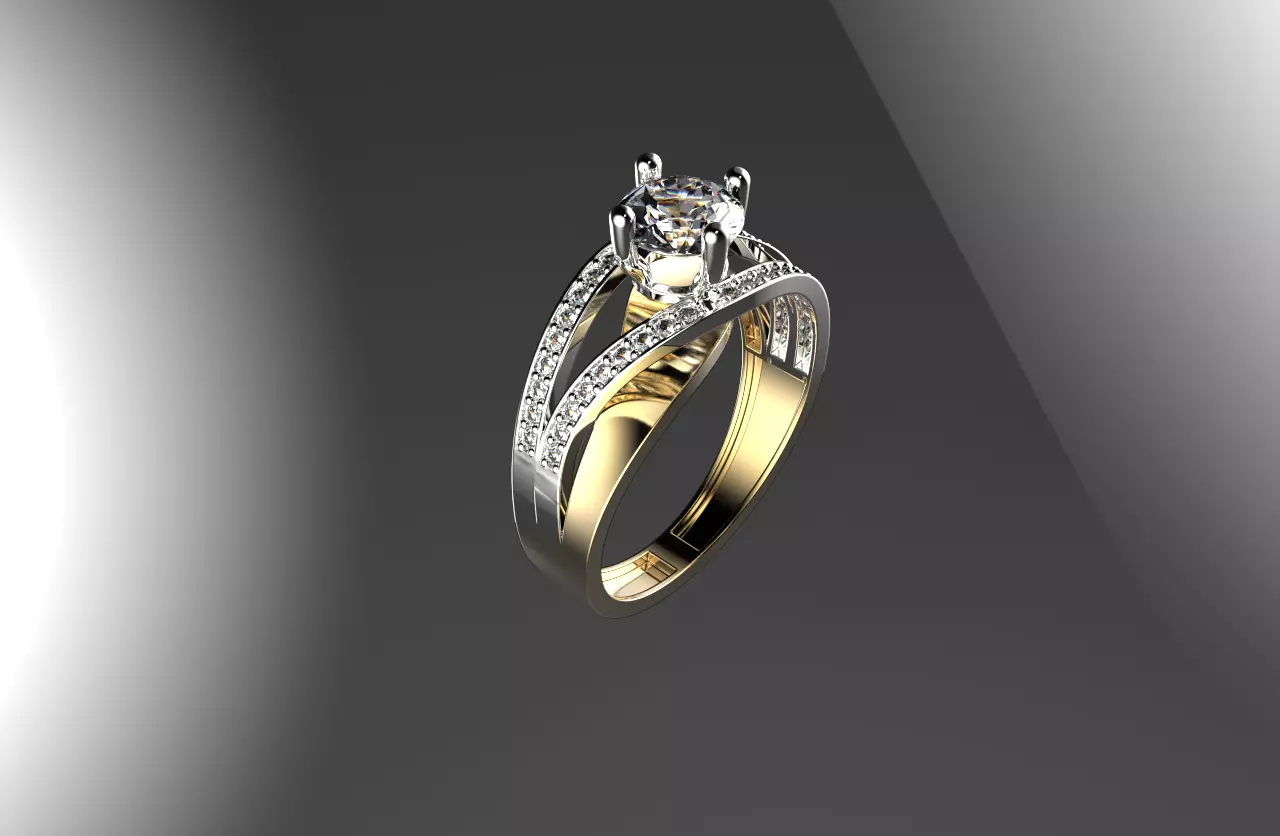 jewelry ring 21 3D print model_0