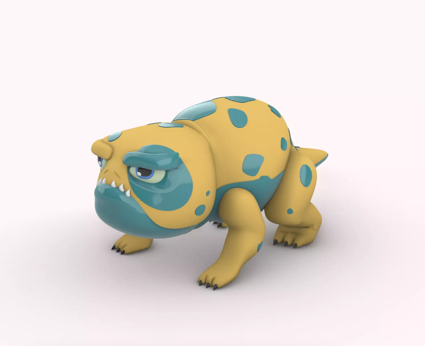 THE DRAGON PRINCE INSPIRED BAIT THE GLOWTOAD 3D print model