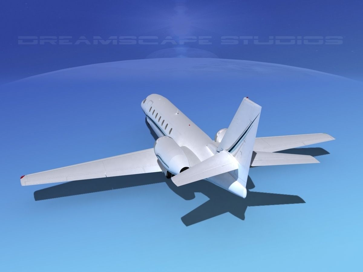 Cessna 680 Citation Sovereign V08 3D model_7