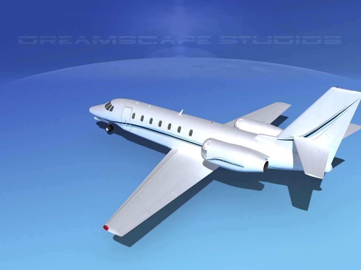 Cessna 680 Citation Sovereign V08 3D model_8