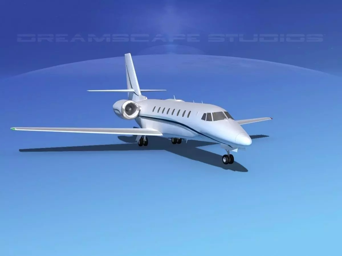Cessna 680 Citation Sovereign V08 3D model_0