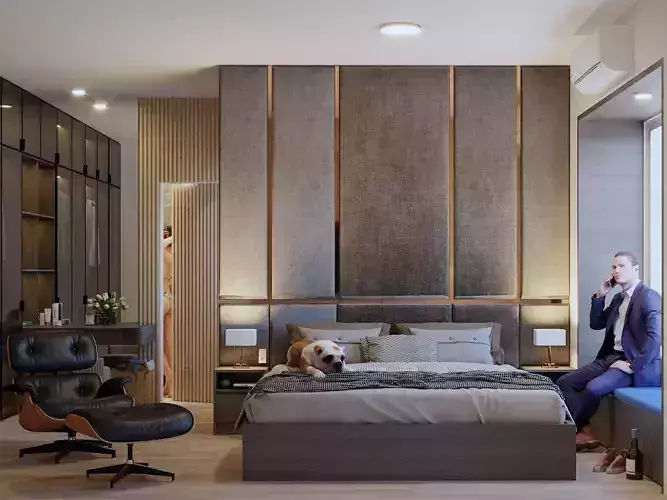 Vray Full Pack 3d Master Bedroom