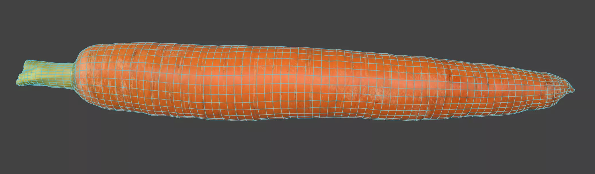 Carrot 3D model_6