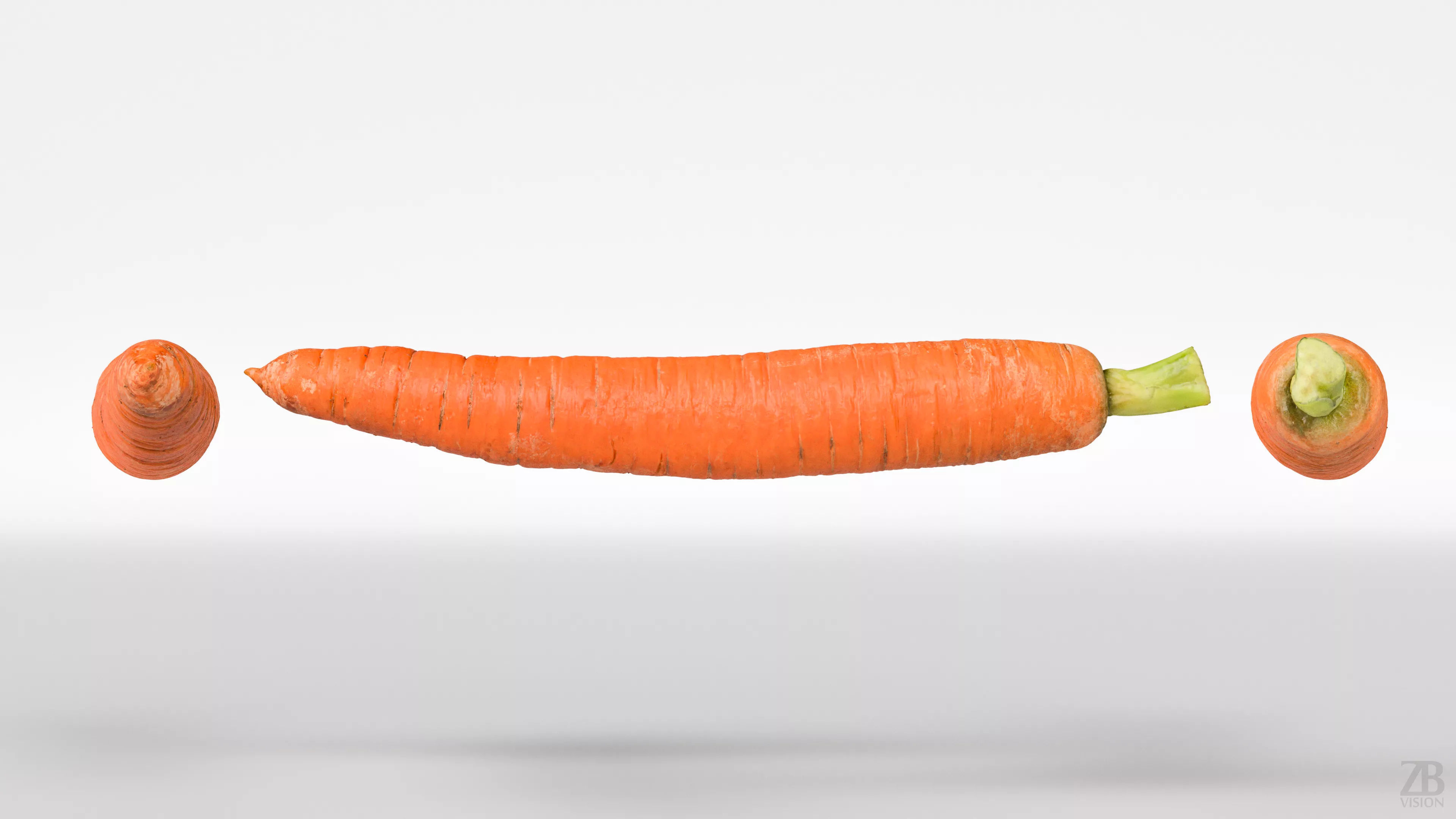 Carrot 3D model_4