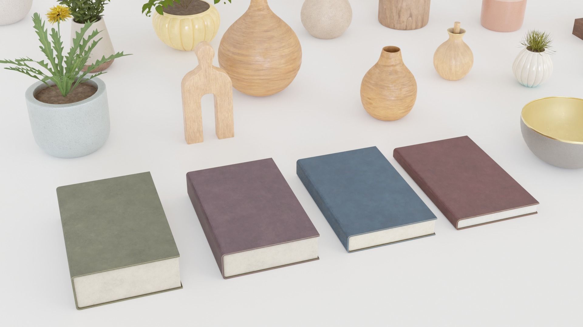 Collection 36 Decorative Interior Objects and Furniture Shelves _17