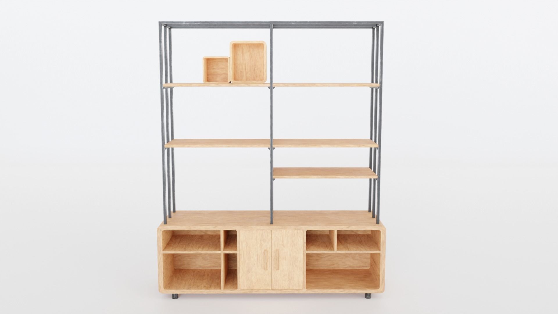 Collection 36 Decorative Interior Objects and Furniture Shelves _9