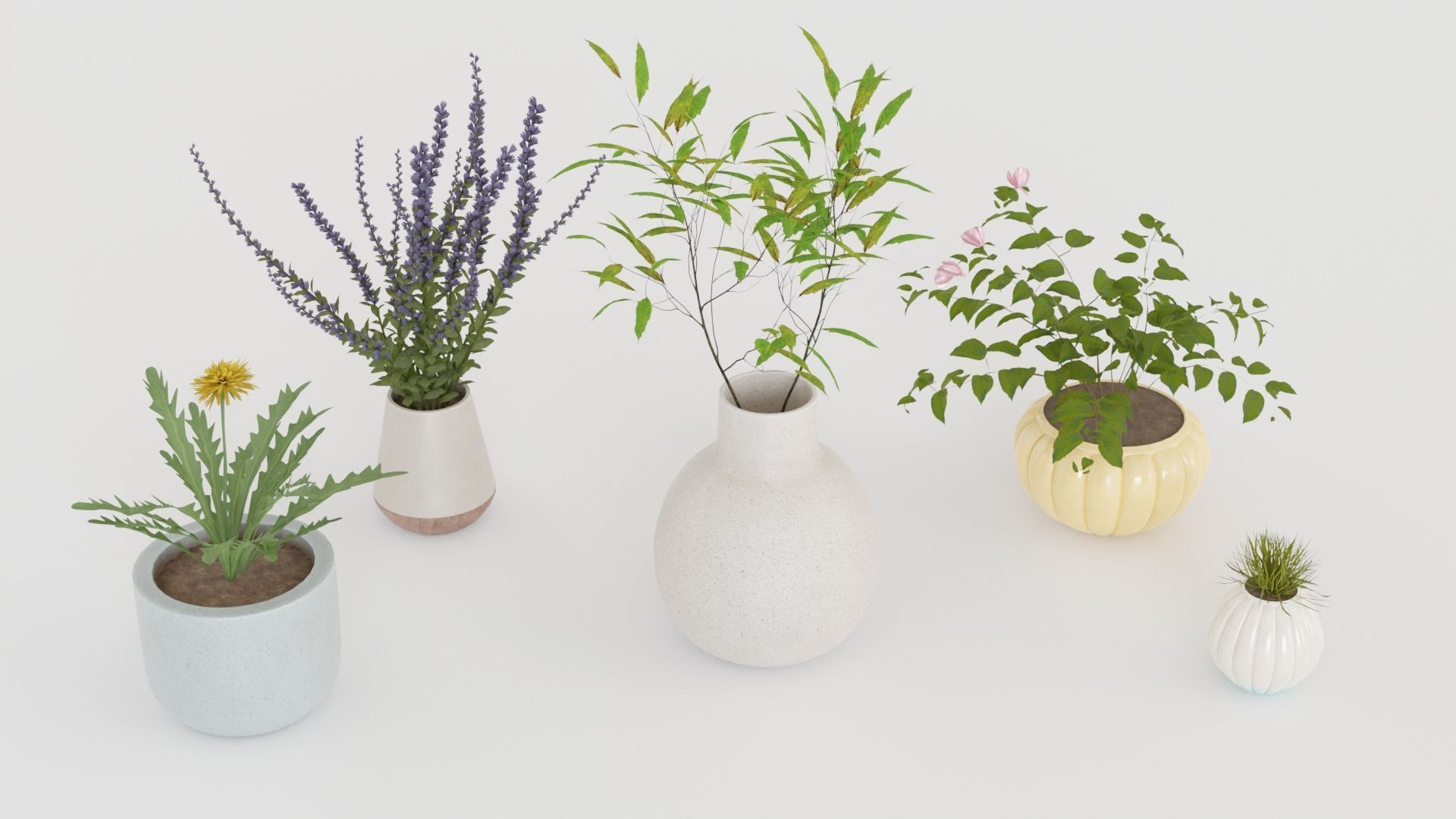 Collection 36 Decorative Interior Objects and Furniture Shelves _14