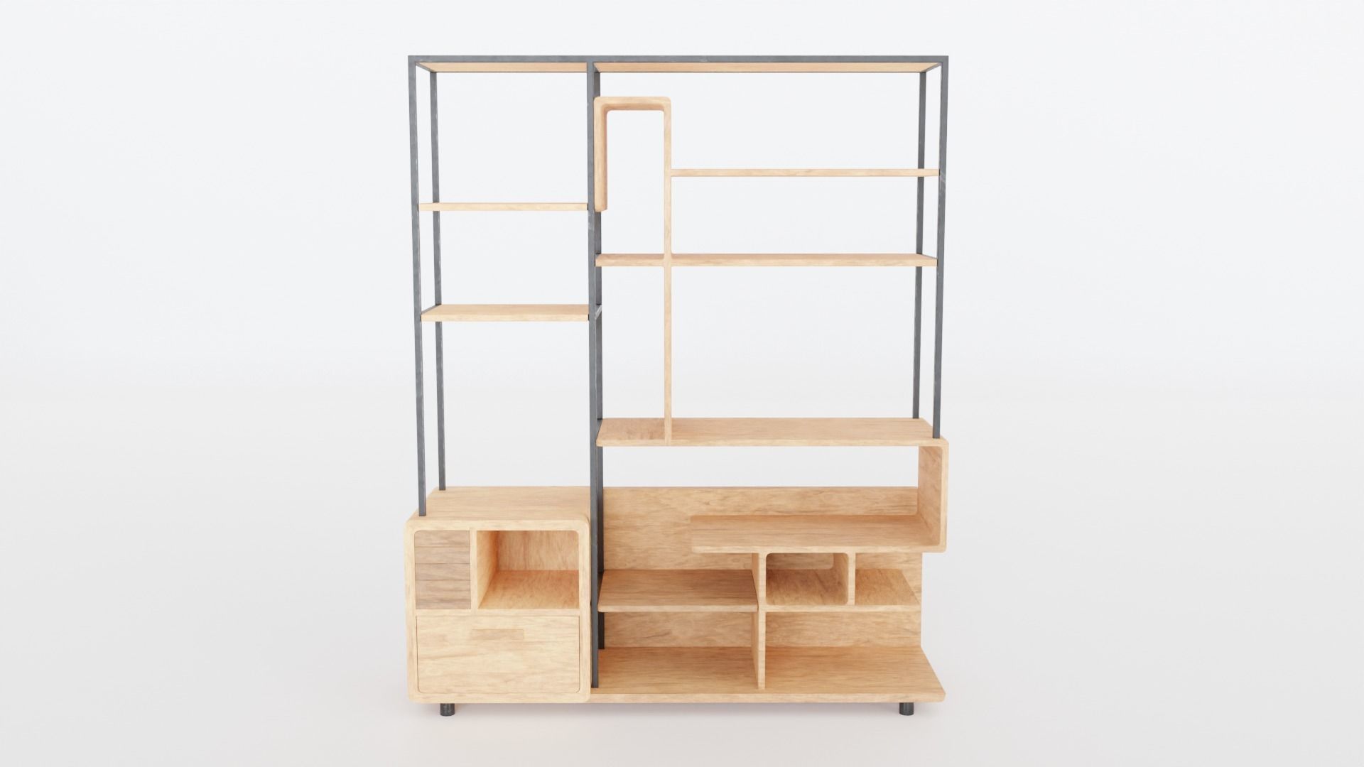 Collection 36 Decorative Interior Objects and Furniture Shelves _7