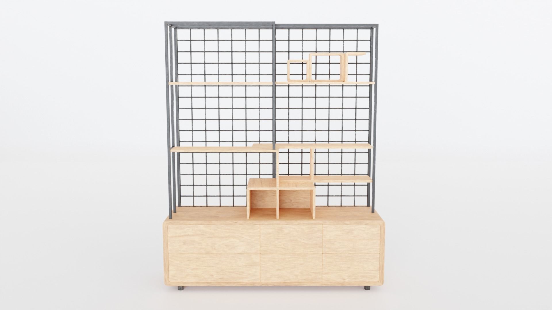 Collection 36 Decorative Interior Objects and Furniture Shelves _8