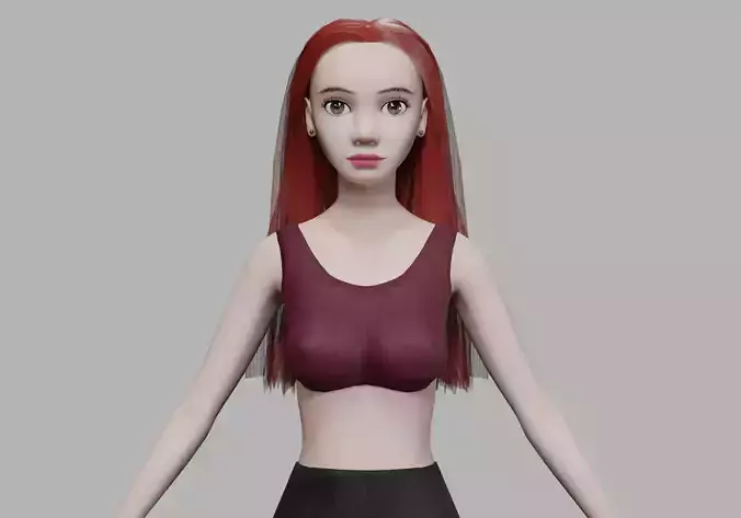 teen basic woman V26027 