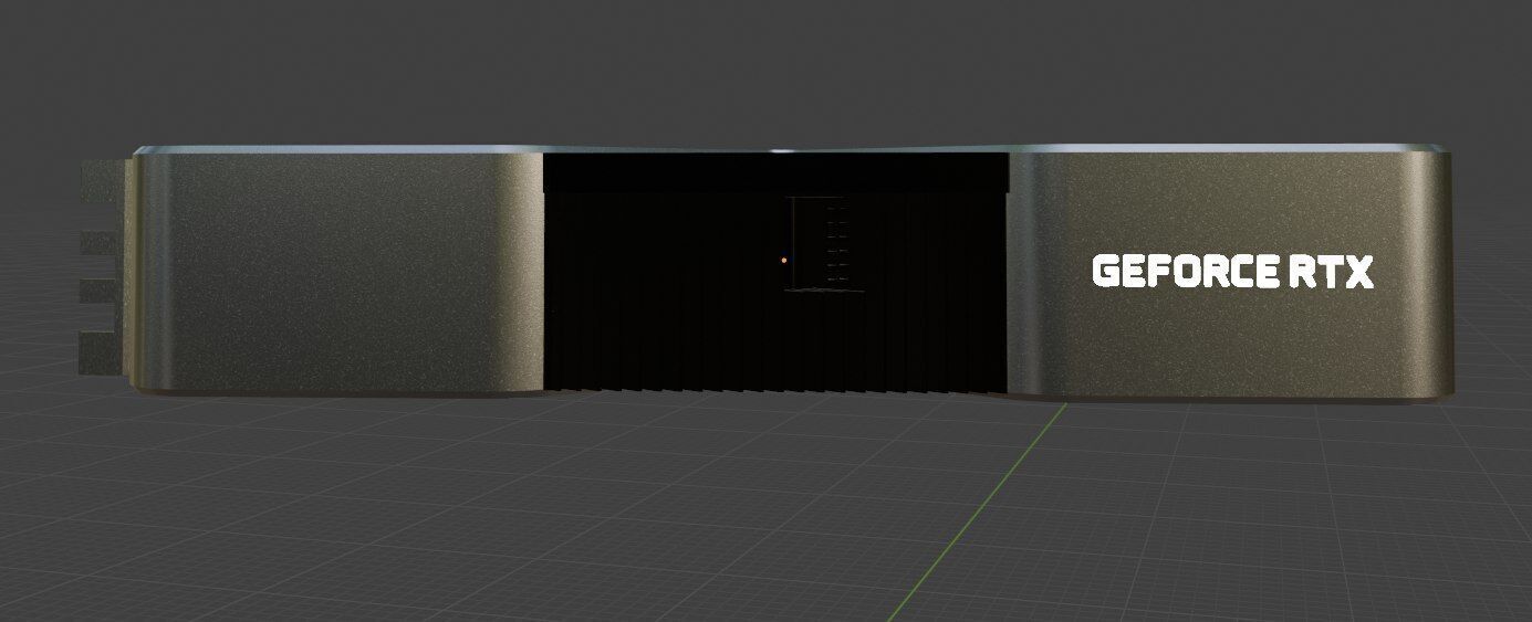 GeForce RTX 3090 Founders Edition  Low-poly 3D model_5