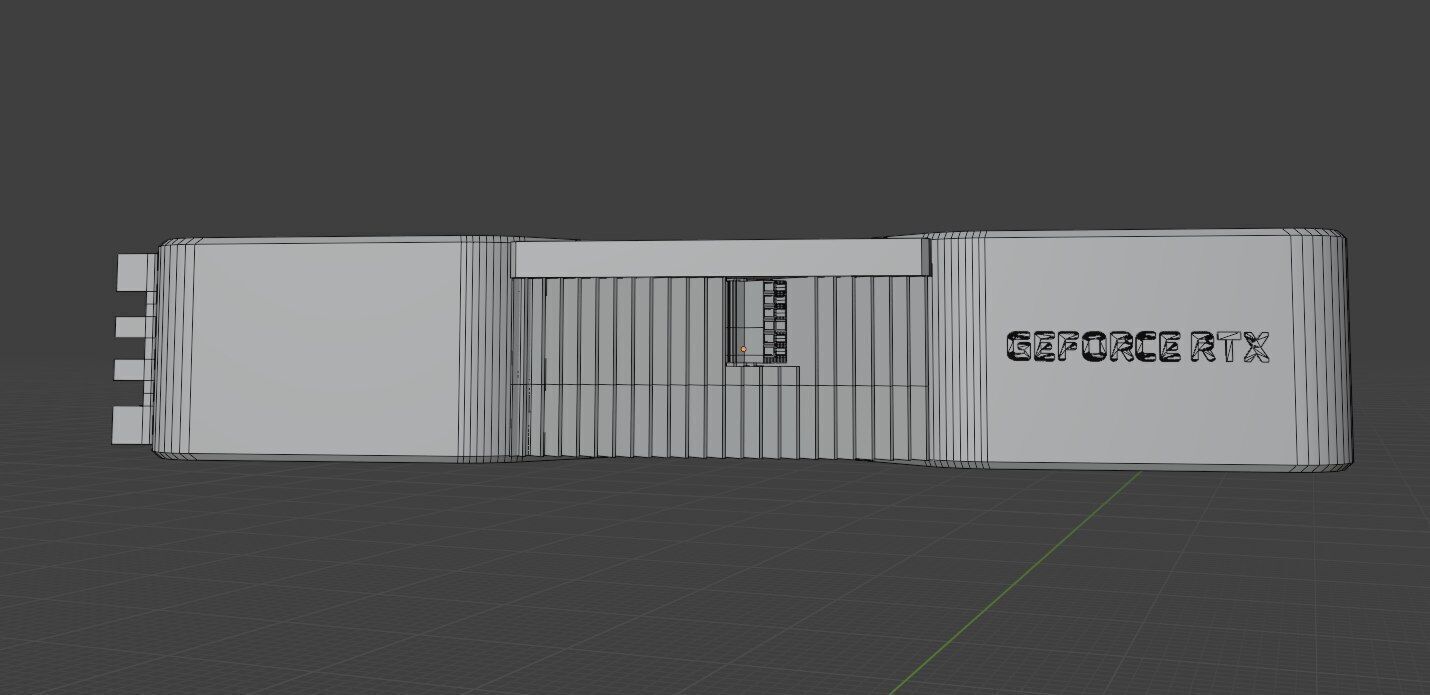 GeForce RTX 3090 Founders Edition  Low-poly 3D model_12