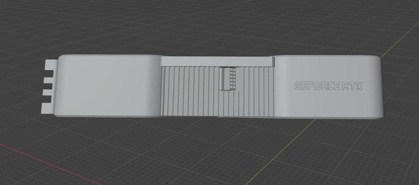 GeForce RTX 3090 Founders Edition  Low-poly 3D model_9