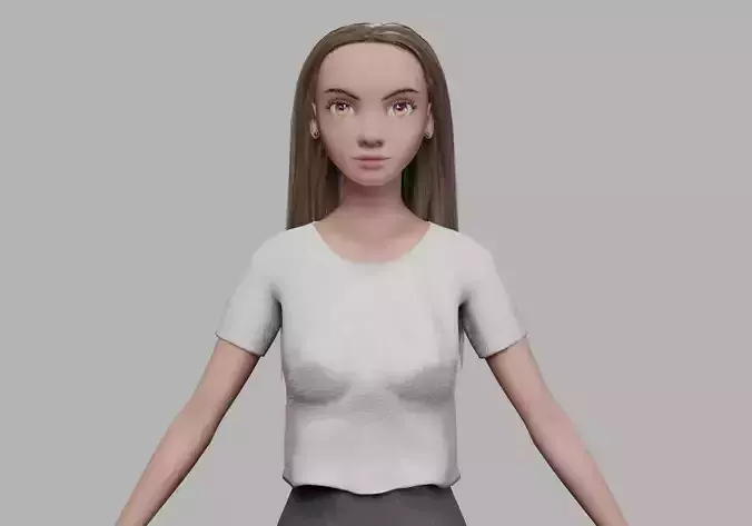 pretty young woman V31506 