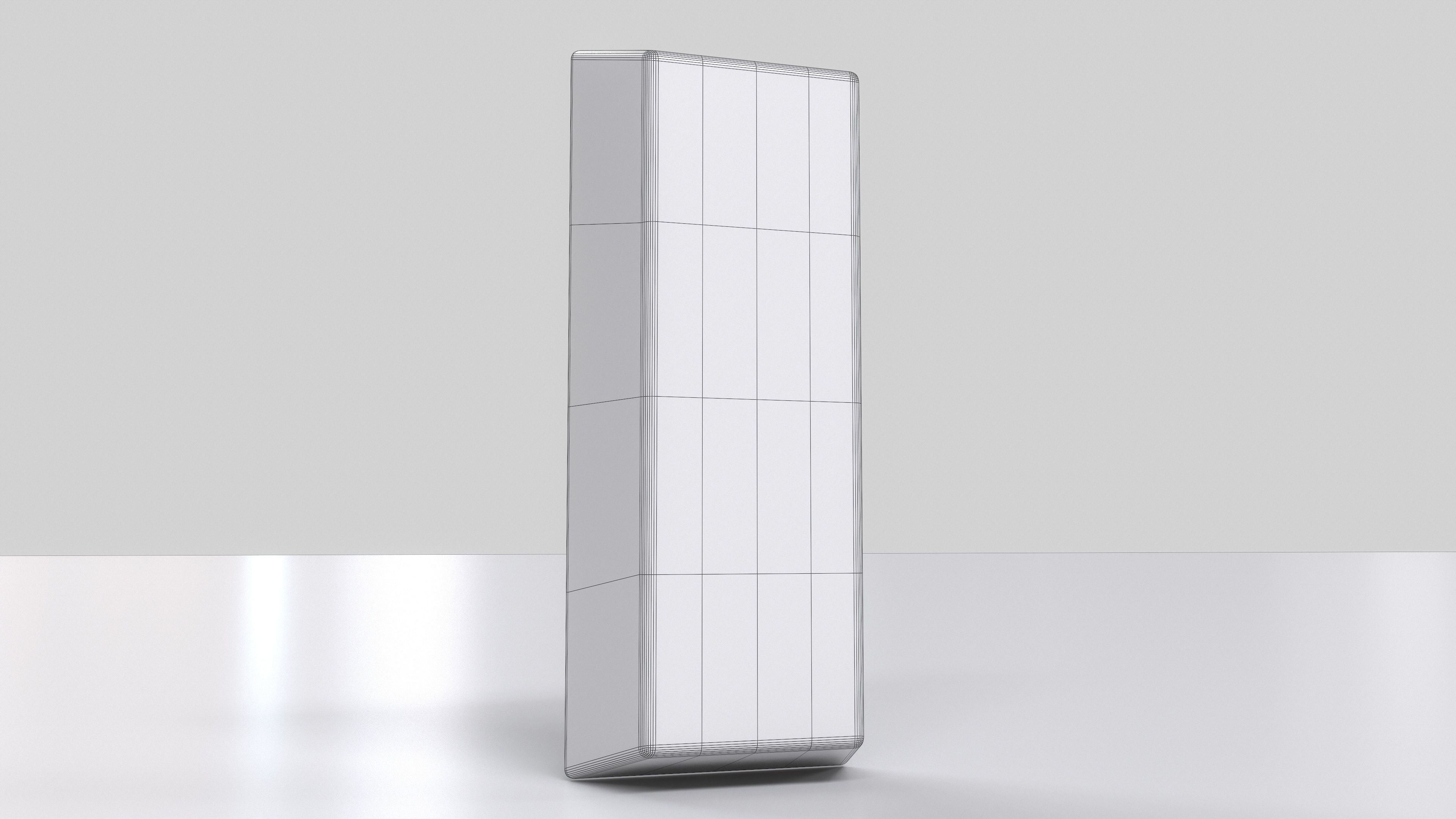 GOLD BAR Low-poly 3D model_6