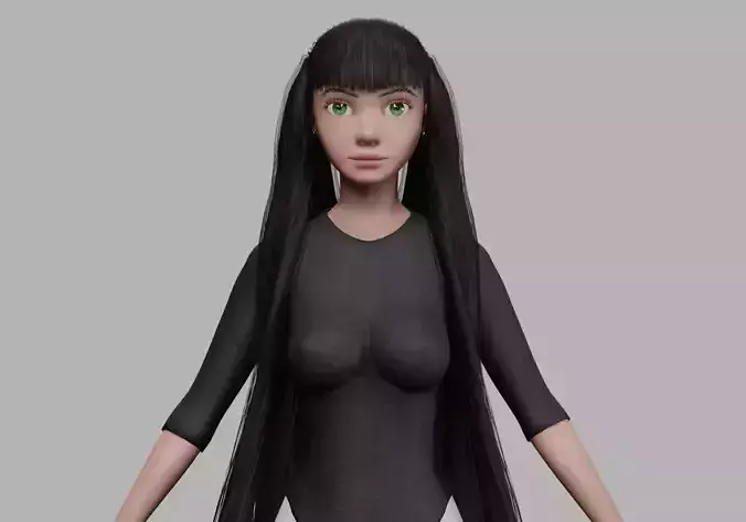 basic cute woman V28601 