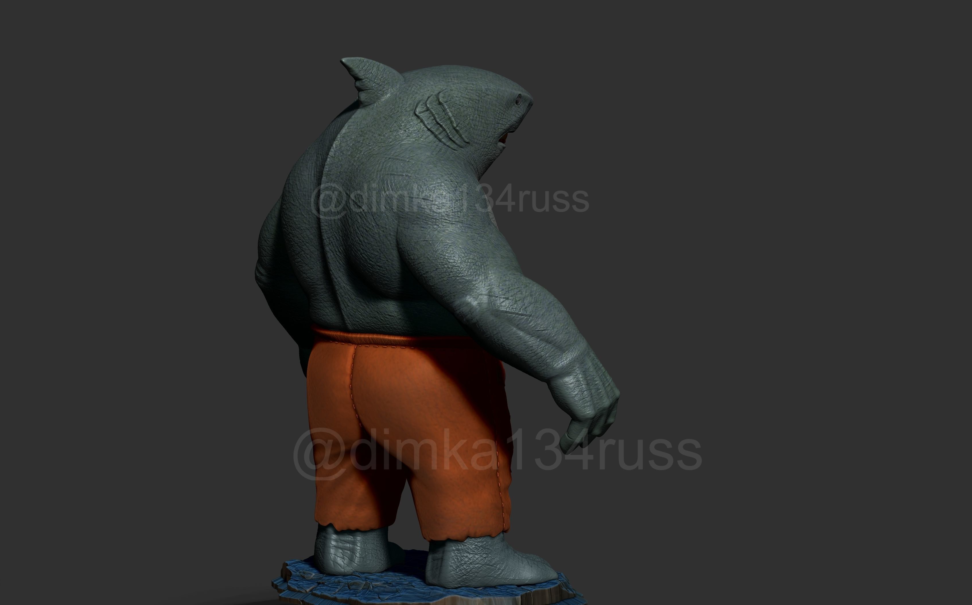 King Shark 3D print model_8