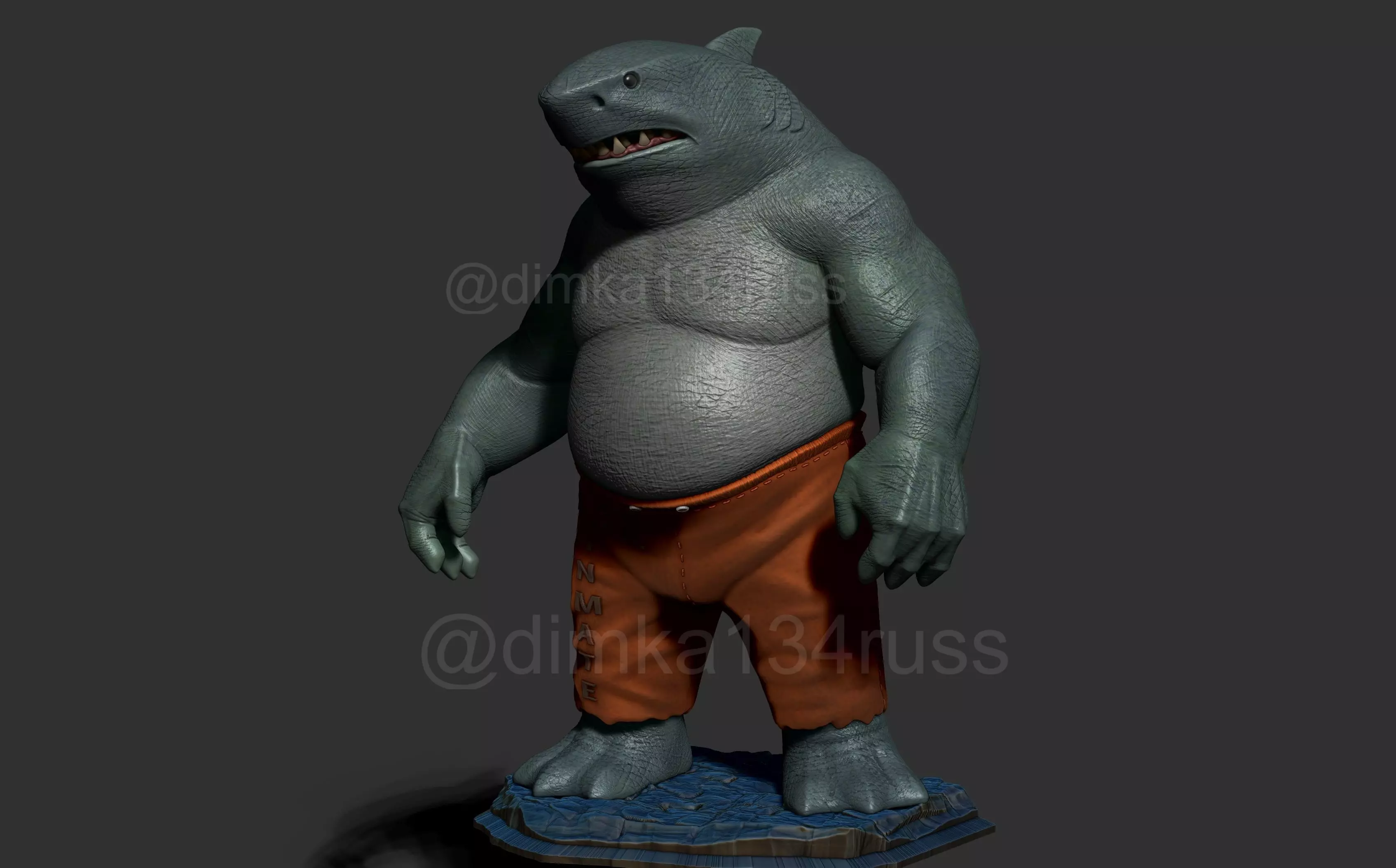 King Shark 3D print model_0