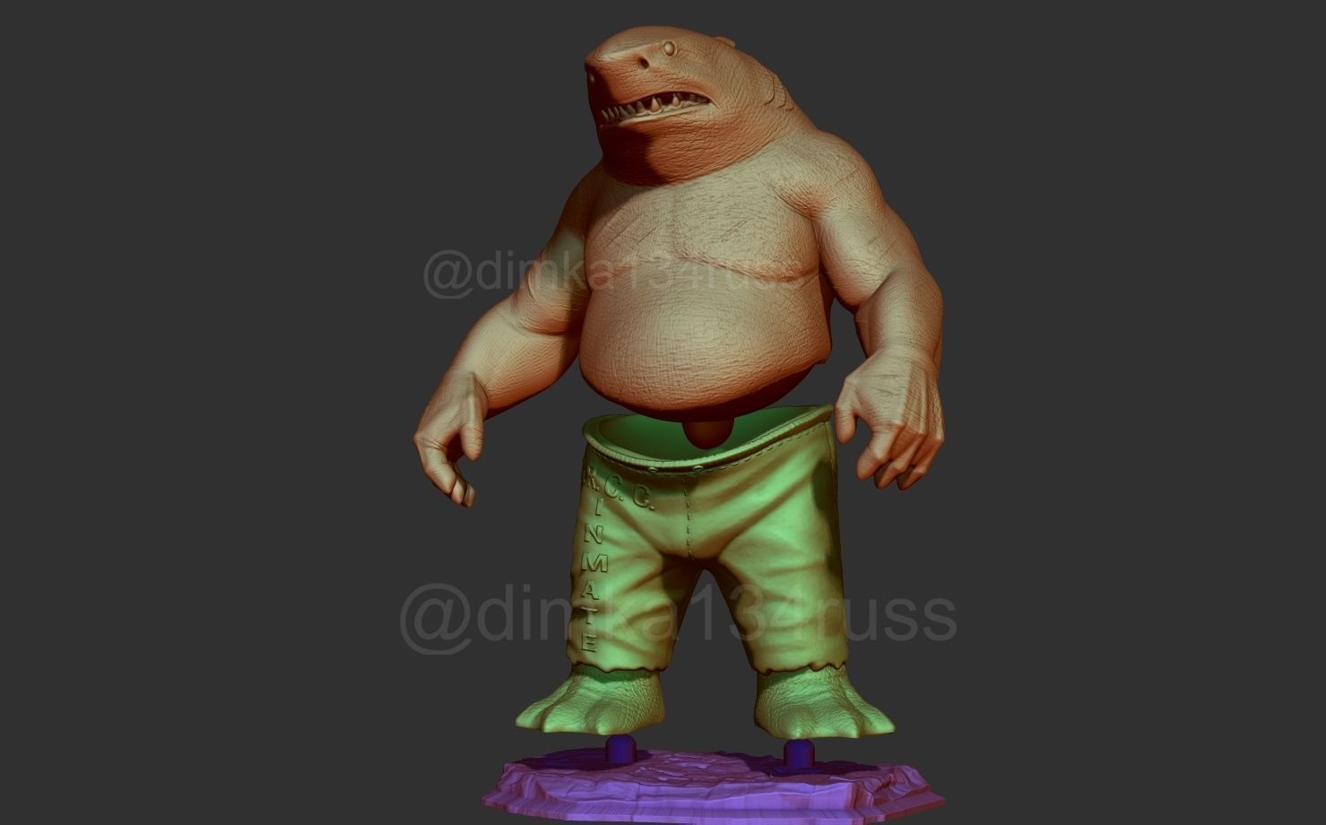 King Shark 3D print model_17