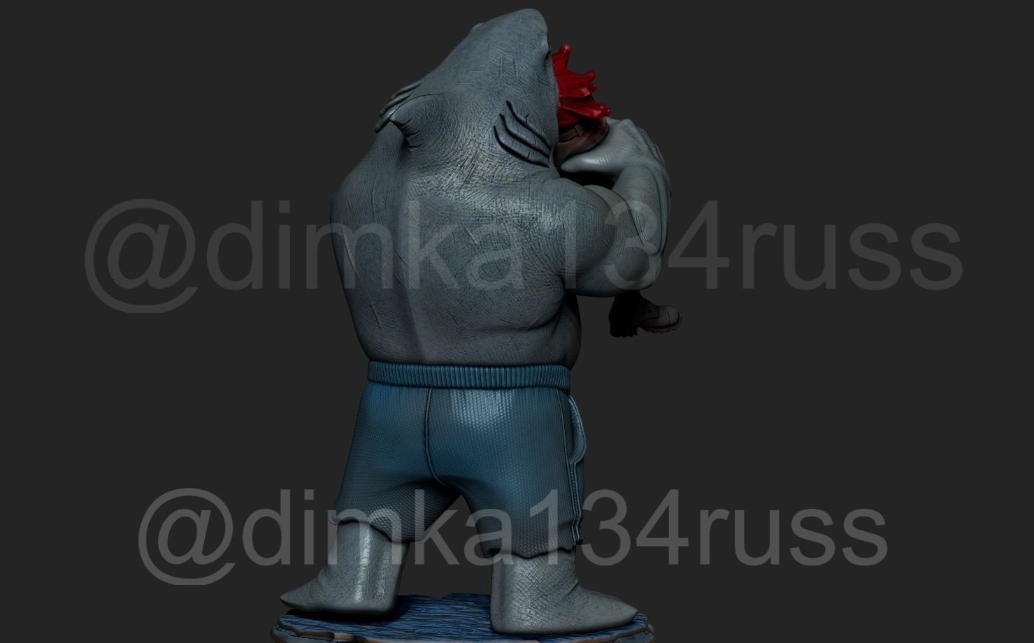 King Shark 3D print model_9