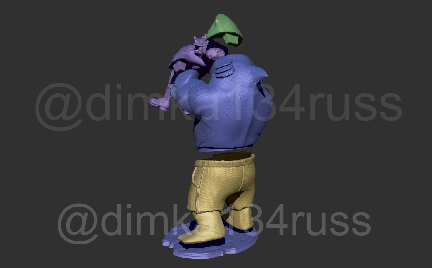 King Shark 3D print model_11