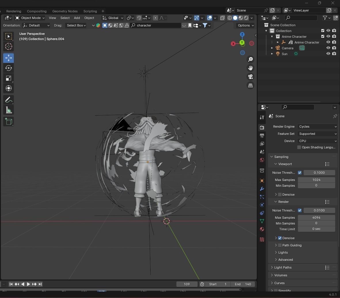 A model of Kyojuro Rengoku 3D model_8