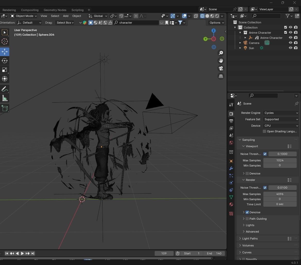 A model of Kyojuro Rengoku 3D model_6