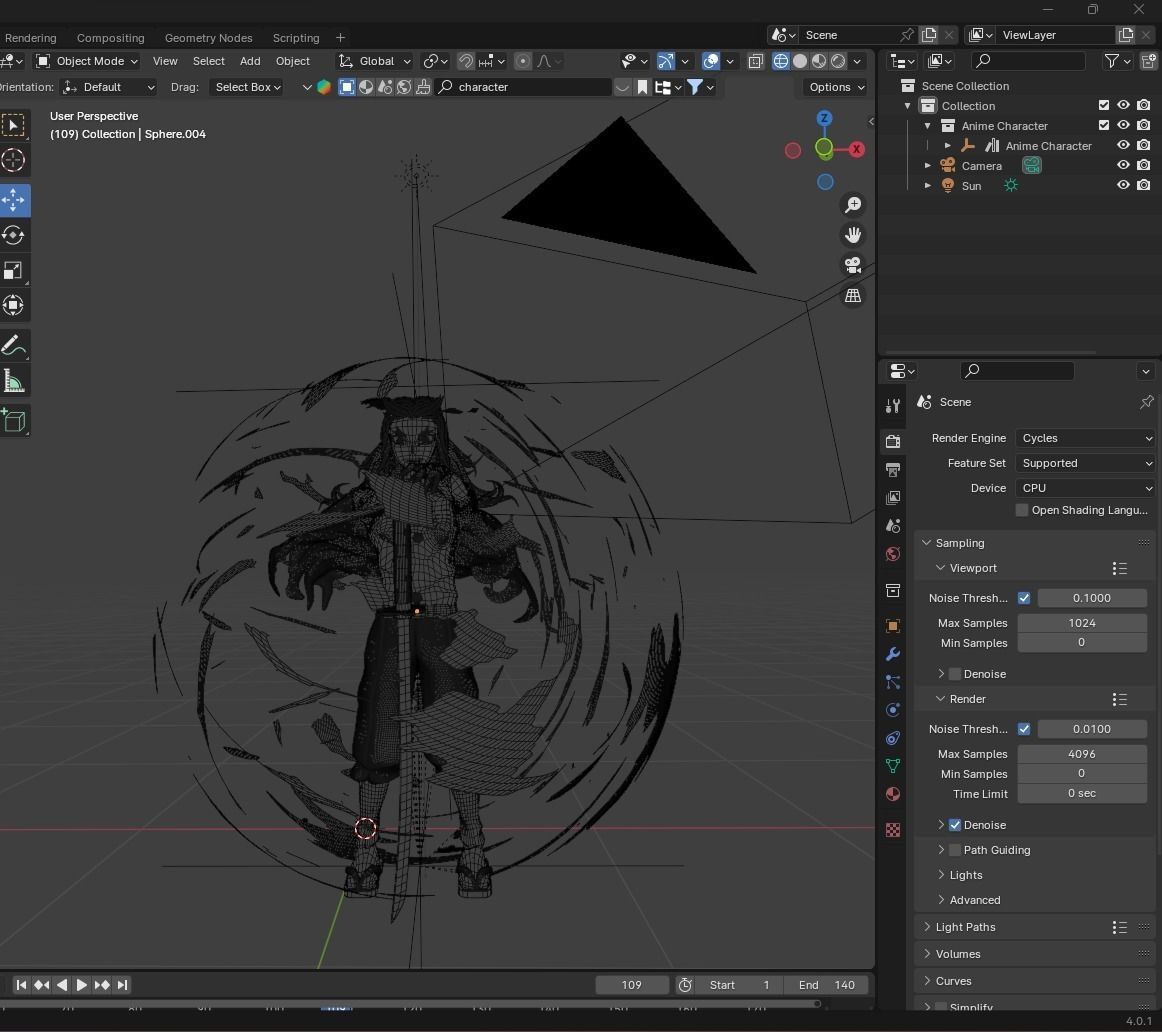 A model of Kyojuro Rengoku 3D model_5
