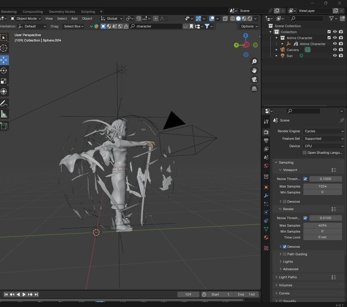A model of Kyojuro Rengoku 3D model_9