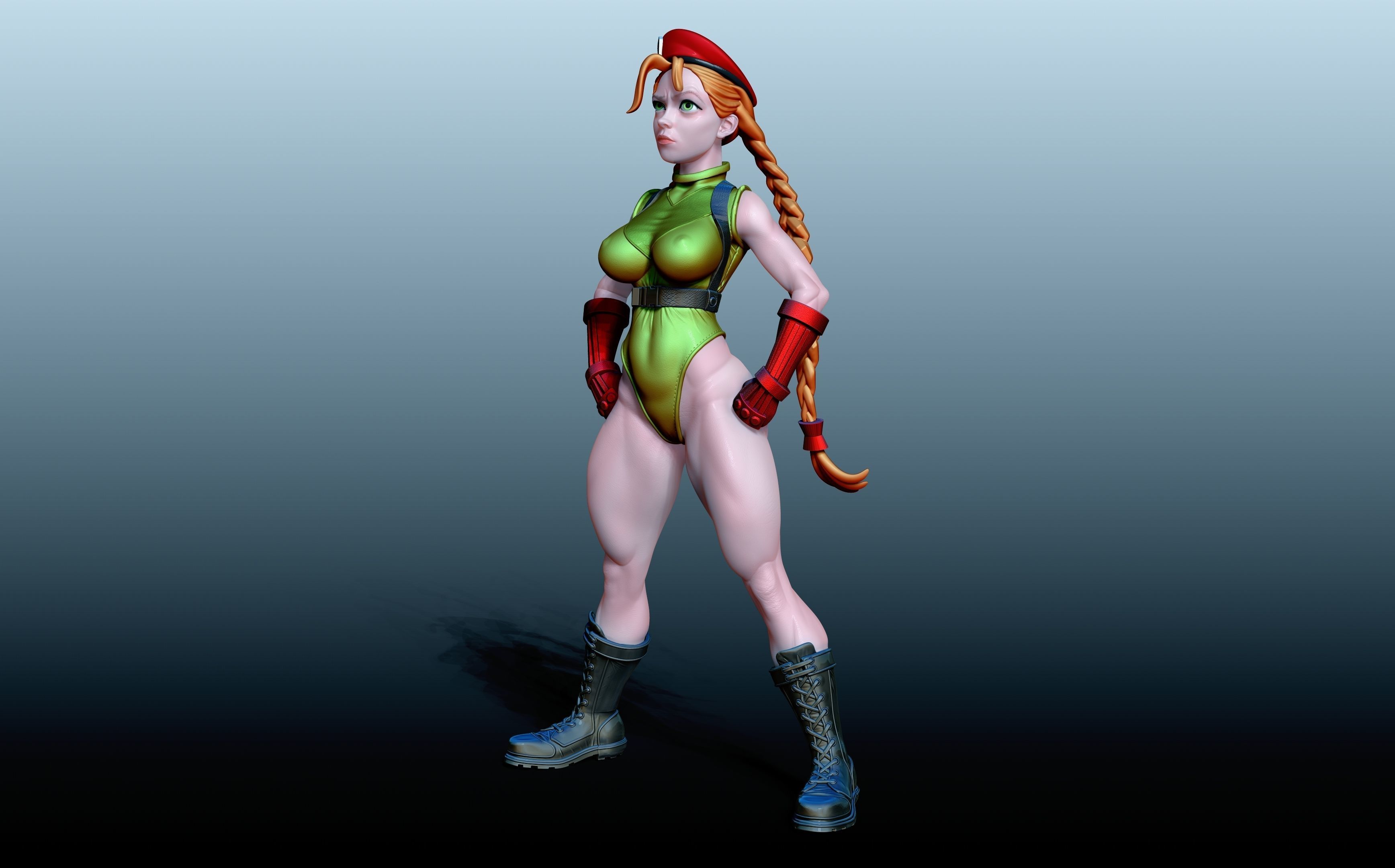 street fighter 3D print model_3