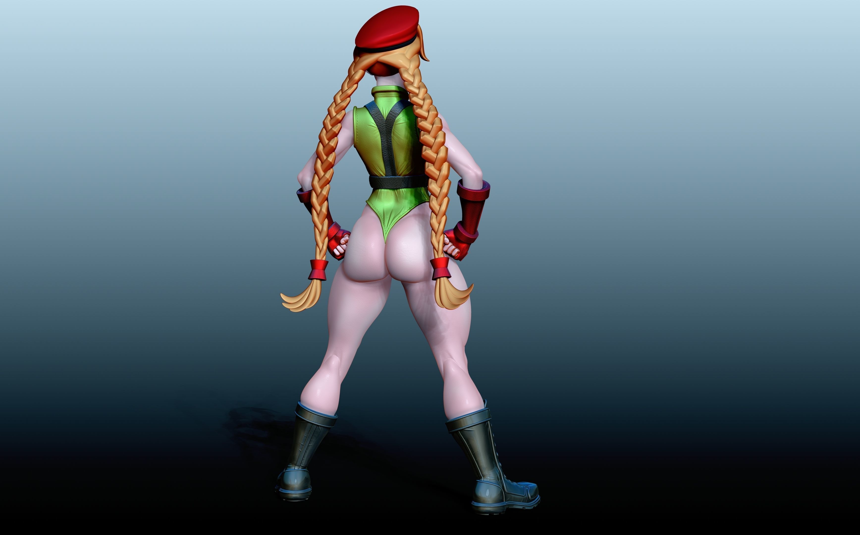 street fighter 3D print model_6