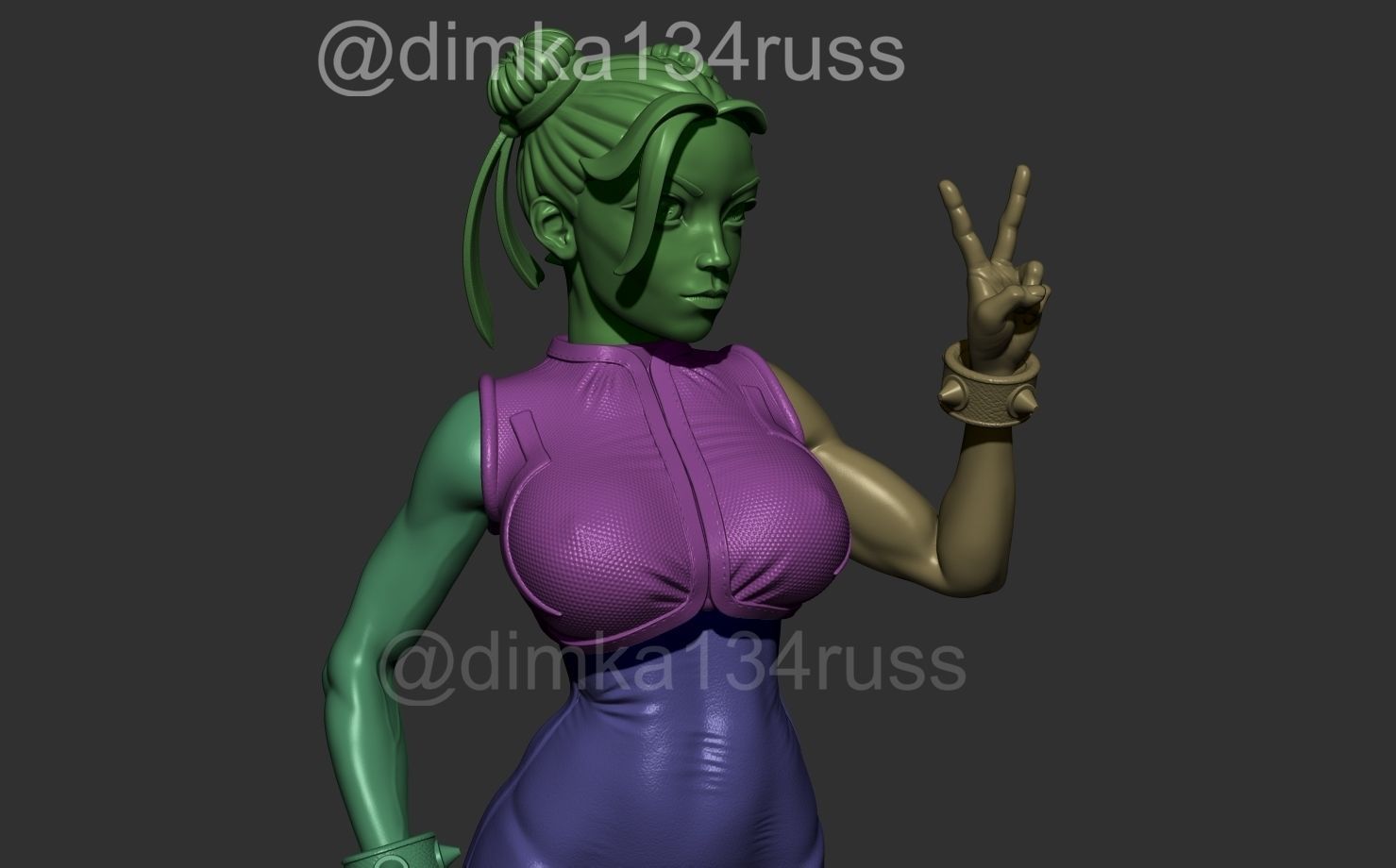 street fighter 3D print model_20
