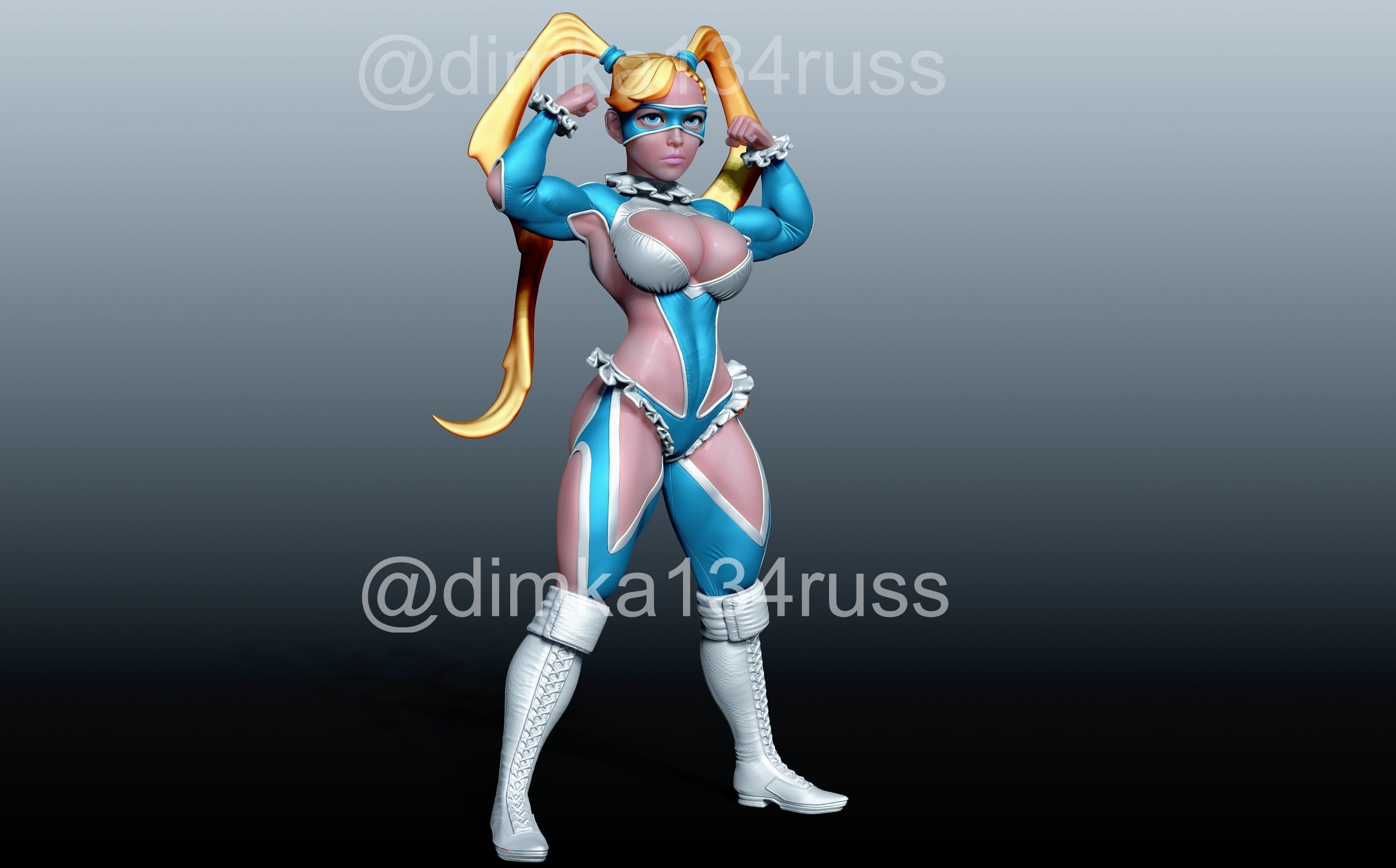 street fighter 3D print model_1