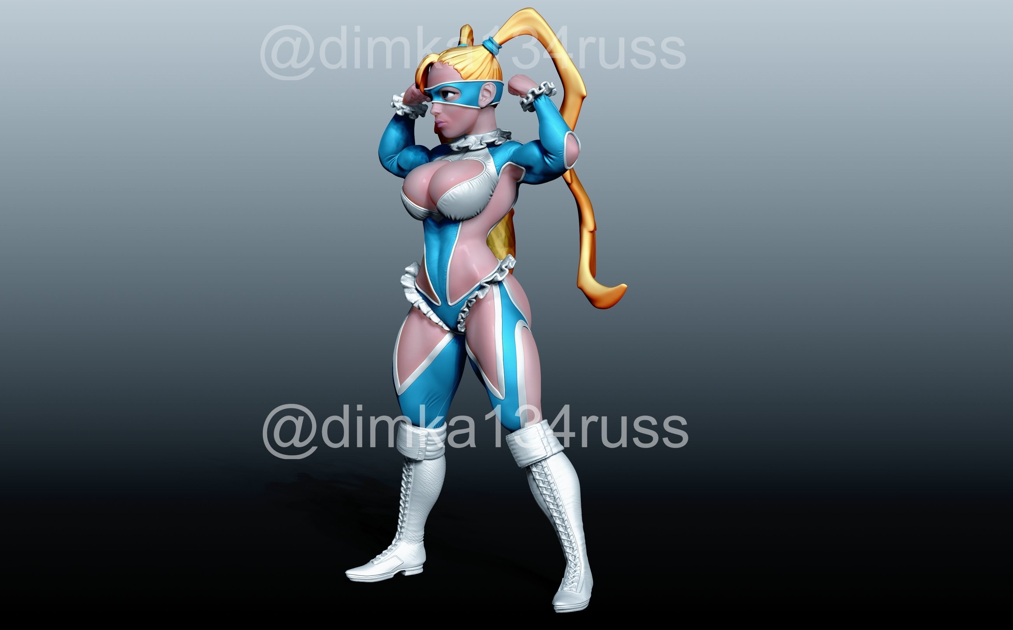 street fighter 3D print model_16