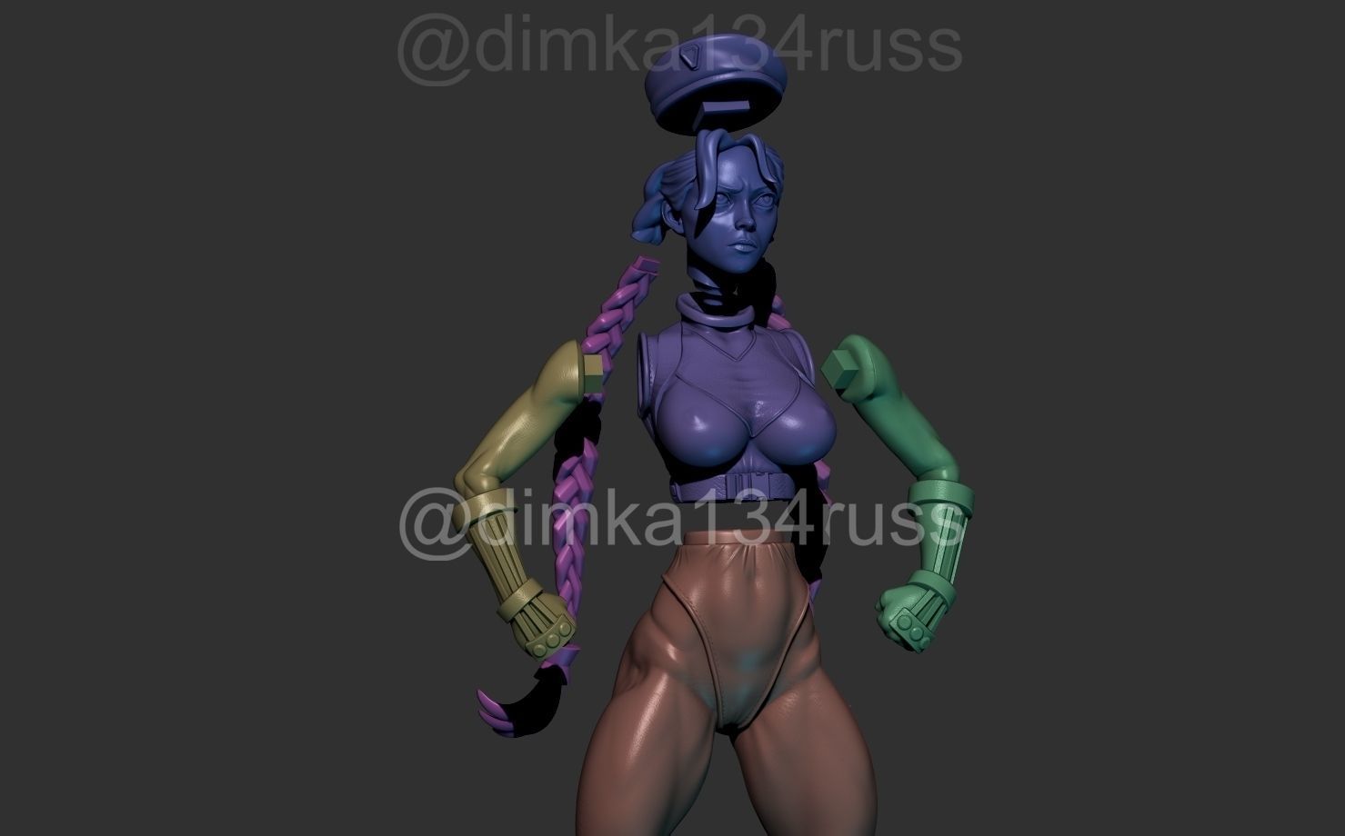 street fighter 3D print model_28