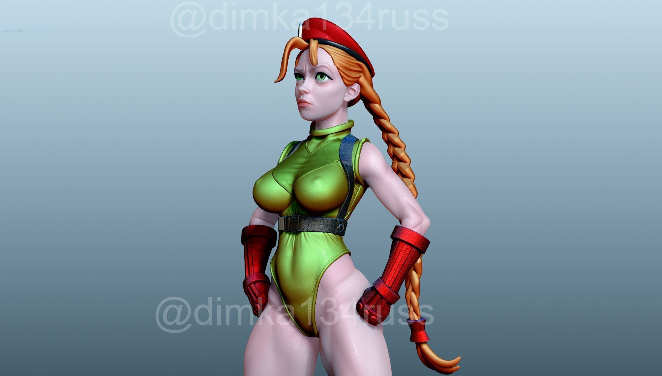 street fighter 3D print model_25