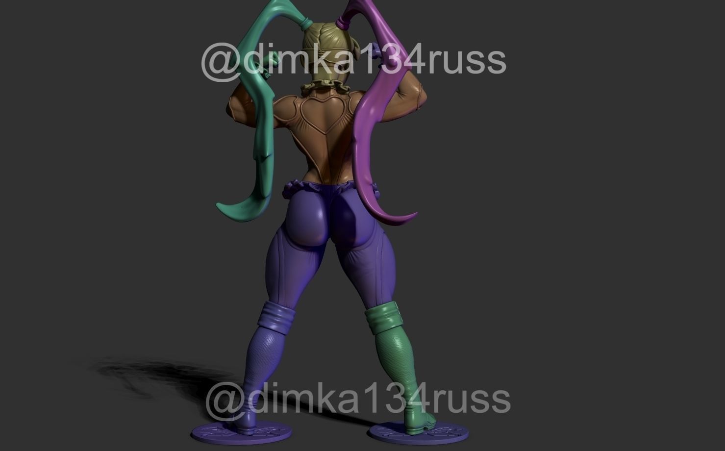 street fighter 3D print model_13